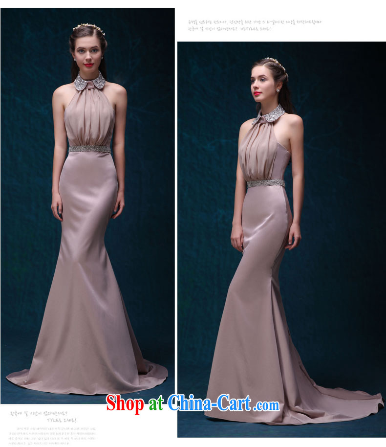 Toast serving long, Korean Beauty crowsfoot moderator service 2015 new summer bridal wedding dress is also at Merlion long-tail banquet dress Light Gray made 7 Day Shipping does not return not-for-pictures, price, brand platters! Elections are good character, the national distribution, so why buy now enjoy more preferential! Health