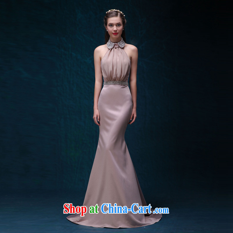 Toast serving long Korean Beauty crowsfoot moderator service 2015 new summer bridal wedding dress is also at Merlion long-tail banquet dress Light Gray made 7 Day Shipping do not return does not change, love, China, and, online shopping