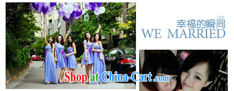 M card puzzle card 2015 new summer stars with bridesmaid dress sister skirt short bows service bridal gown light purple XL pictures, price, brand platters! Elections are good character, the national distribution, so why buy now enjoy more preferential! Health